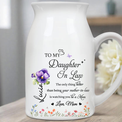 To My Daughter-In-Law, The Only Thing Better Than Being Your Mother-In-Law, Flowers