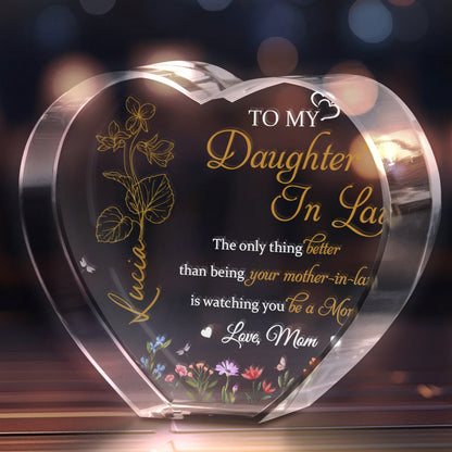 TO MY Daughter-In-Law, Watching You Be a Mom, Flowers and Butterfly