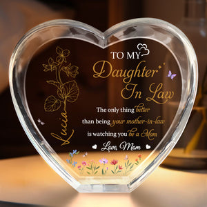 TO MY Daughter-In-Law, Watching You Be a Mom, Flowers and Butterfly