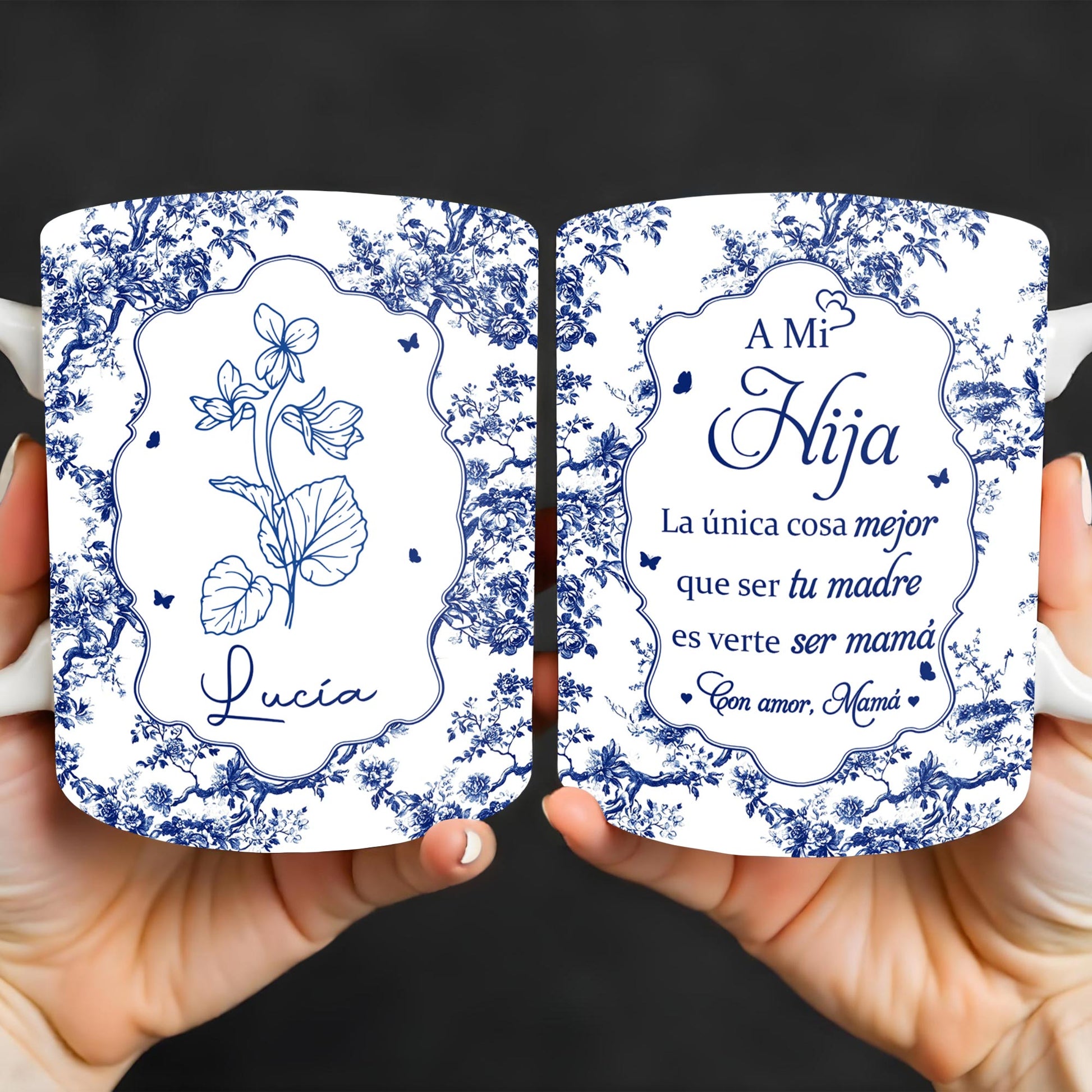 A Mi Hija, La Única Cosa Mejor Que Ser Tu Madre, Floral Pattern