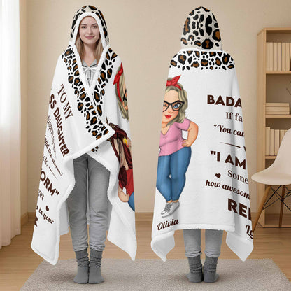 To My Badass Daughter, Leopard Print and Dresses