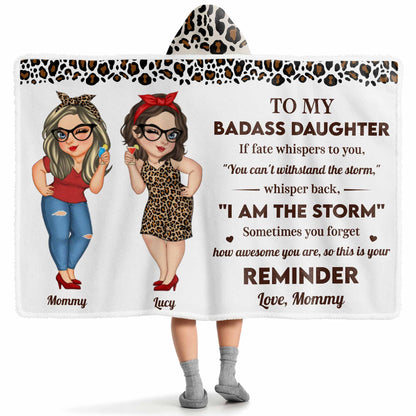 To My Badass Daughter, Leopard Print and Dresses