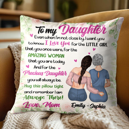 To My Daughter, Love From Mom, Floral Design