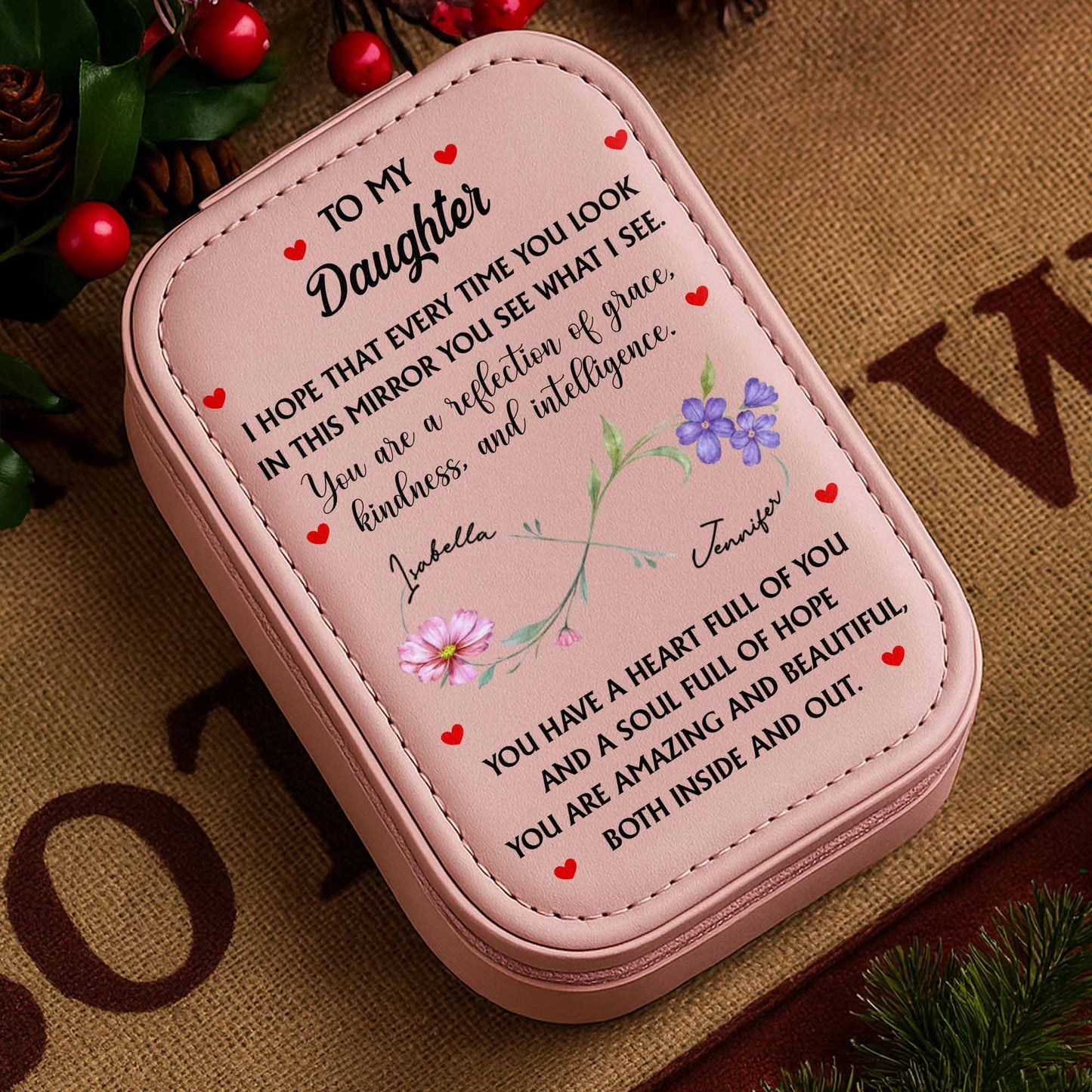 To My Daughter, Reflection Of Grace And Intelligence