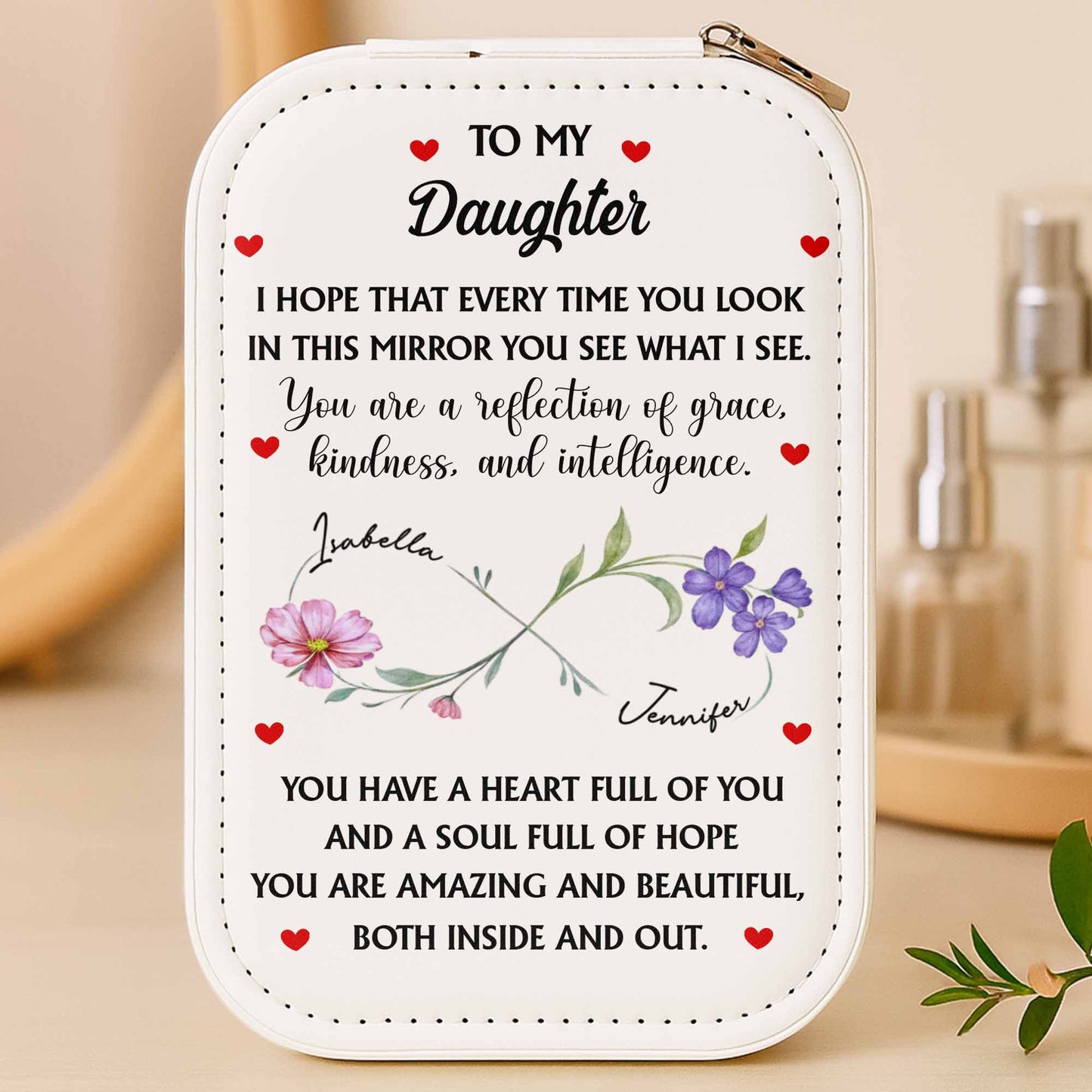 To My Daughter, Reflection Of Grace And Intelligence
