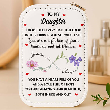 To My Daughter, Reflection Of Grace And Intelligence