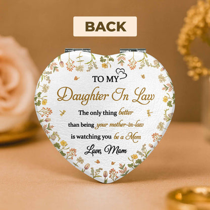 Celebrate A Special Flower Theme With This Compact Mirror