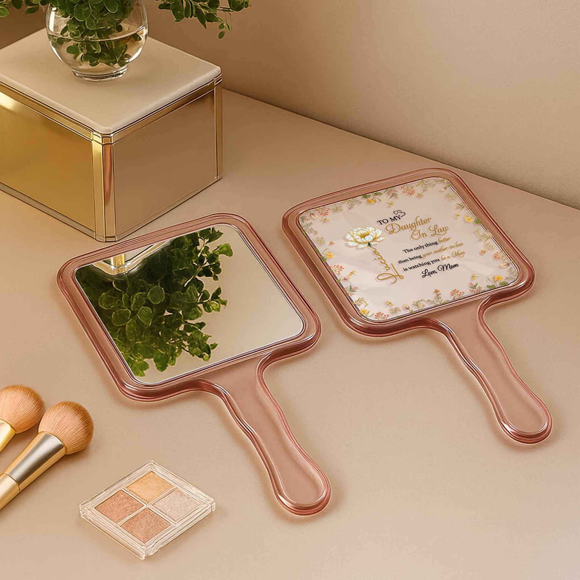 To My Daughter-In-Law, Love Mom, Beautiful Floral Design