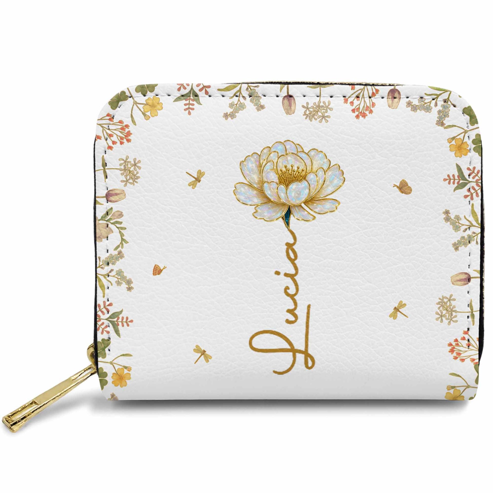Beautiful Floral Mini Wallet