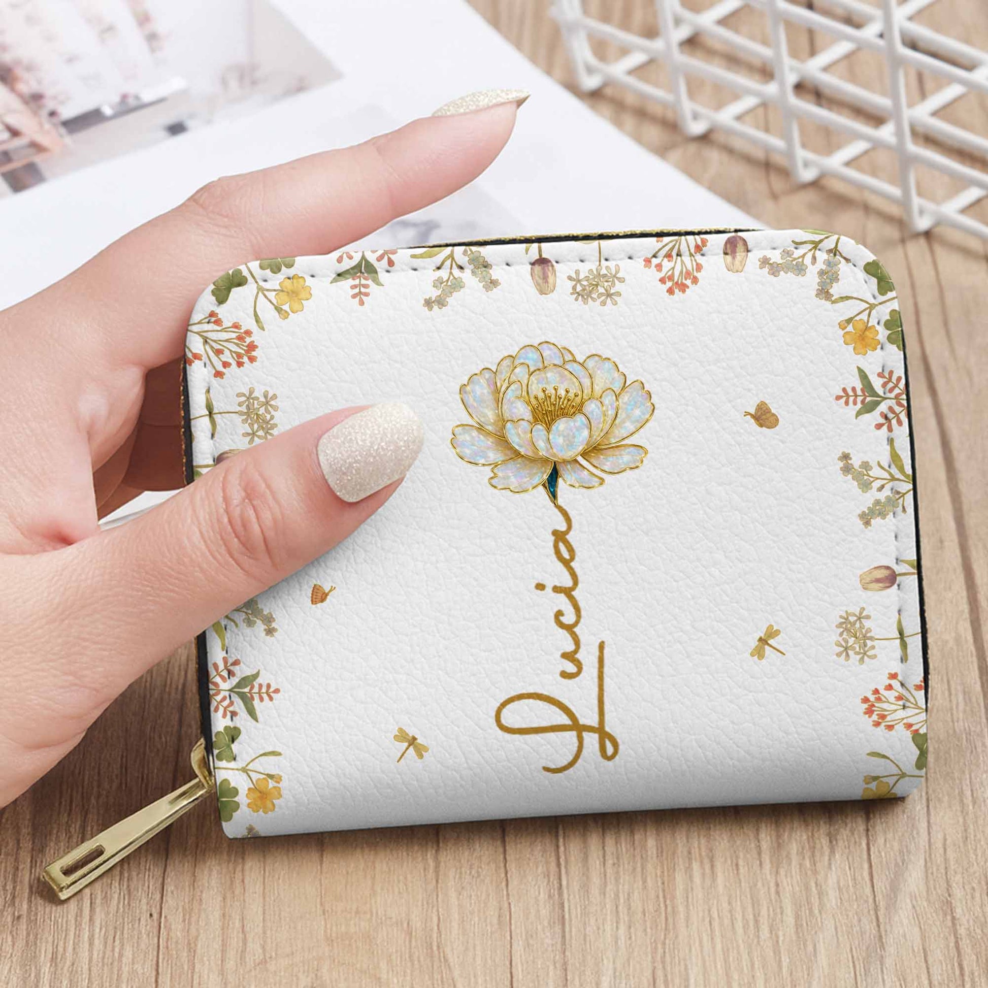 Beautiful Floral Mini Wallet