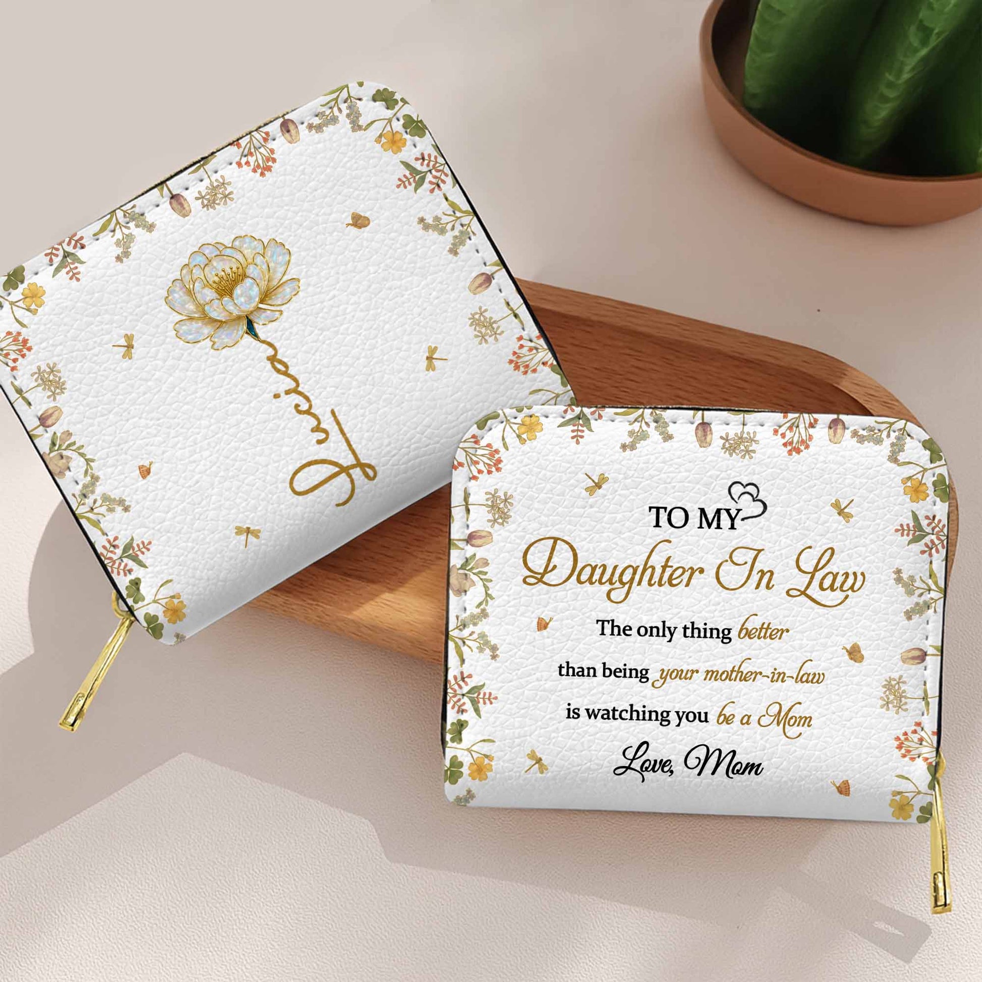 Beautiful Floral Mini Wallet