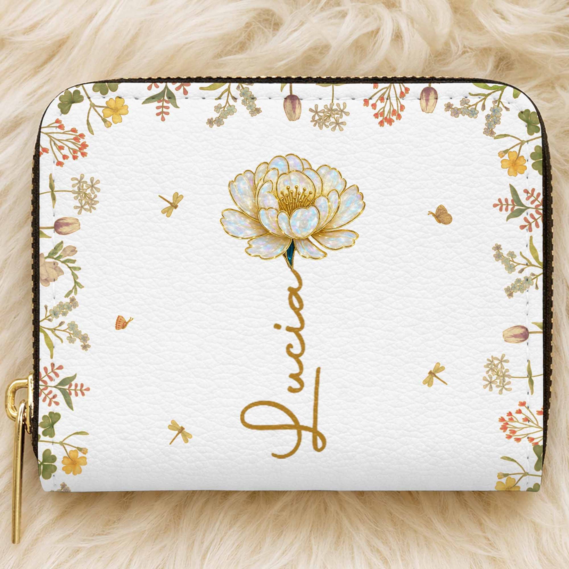 Beautiful Floral Mini Wallet