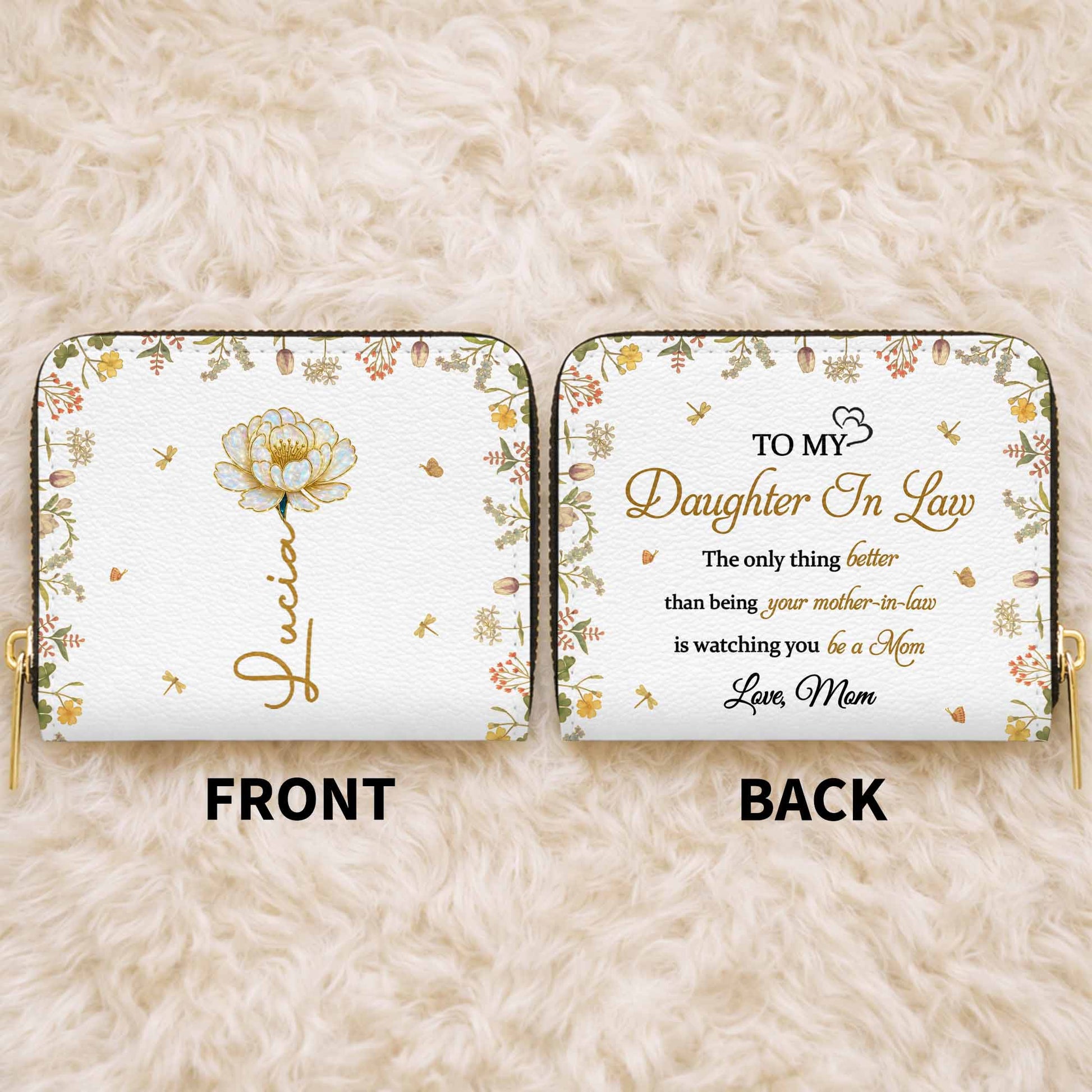 Beautiful Floral Mini Wallet