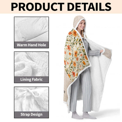 To My Daughter, Love You Forever, Flowers and Hearts Design