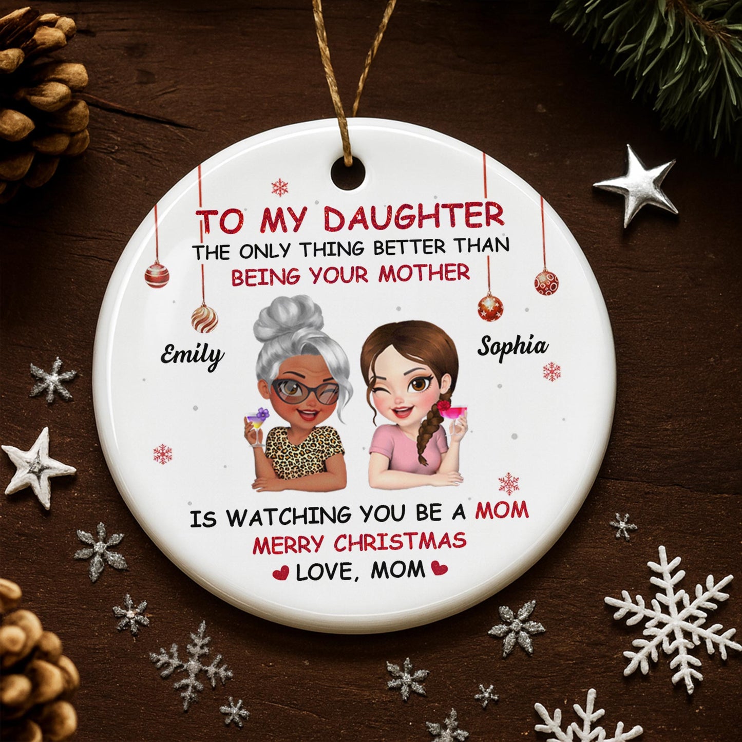 To My Daughter, Mother Watching You Be A Mom