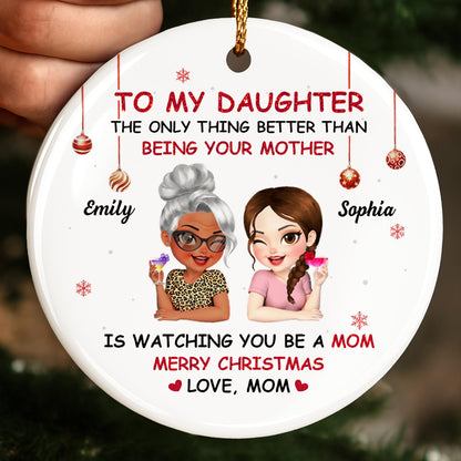 To My Daughter, Mother Watching You Be A Mom