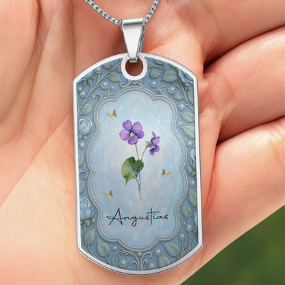 Delicate Beauty Of Violets And Graceful Butterflies