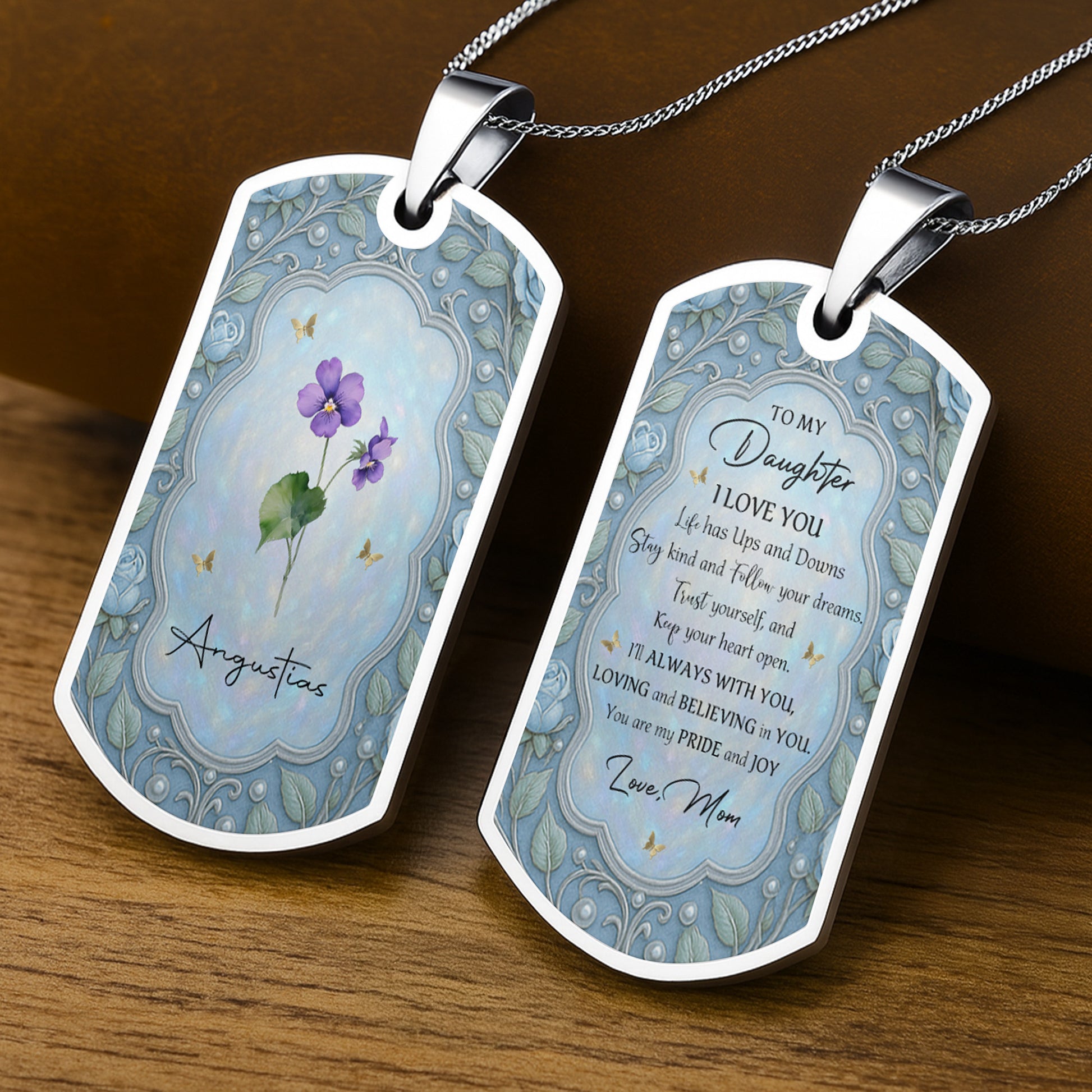 Delicate Beauty Of Violets And Graceful Butterflies