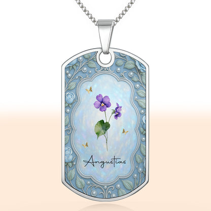 Delicate Beauty Of Violets And Graceful Butterflies