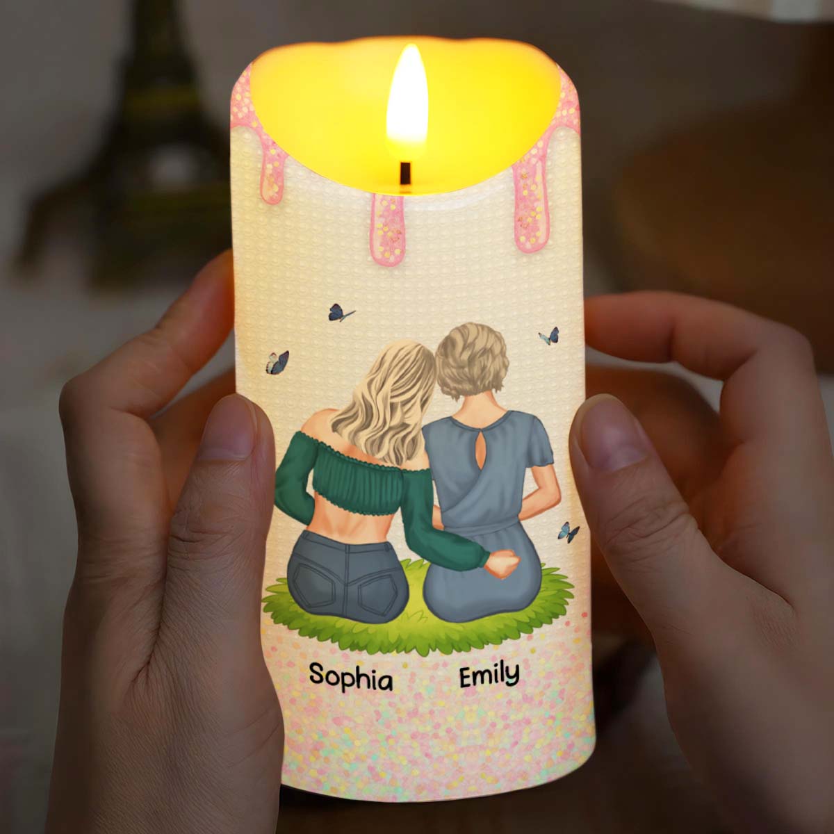 To My Badass Daughter, I Am The Storm Candle