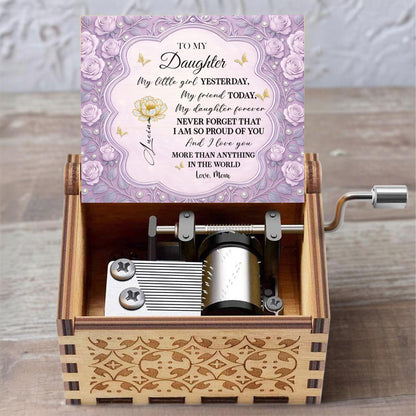 To My Daughter, Roses And Butterfly