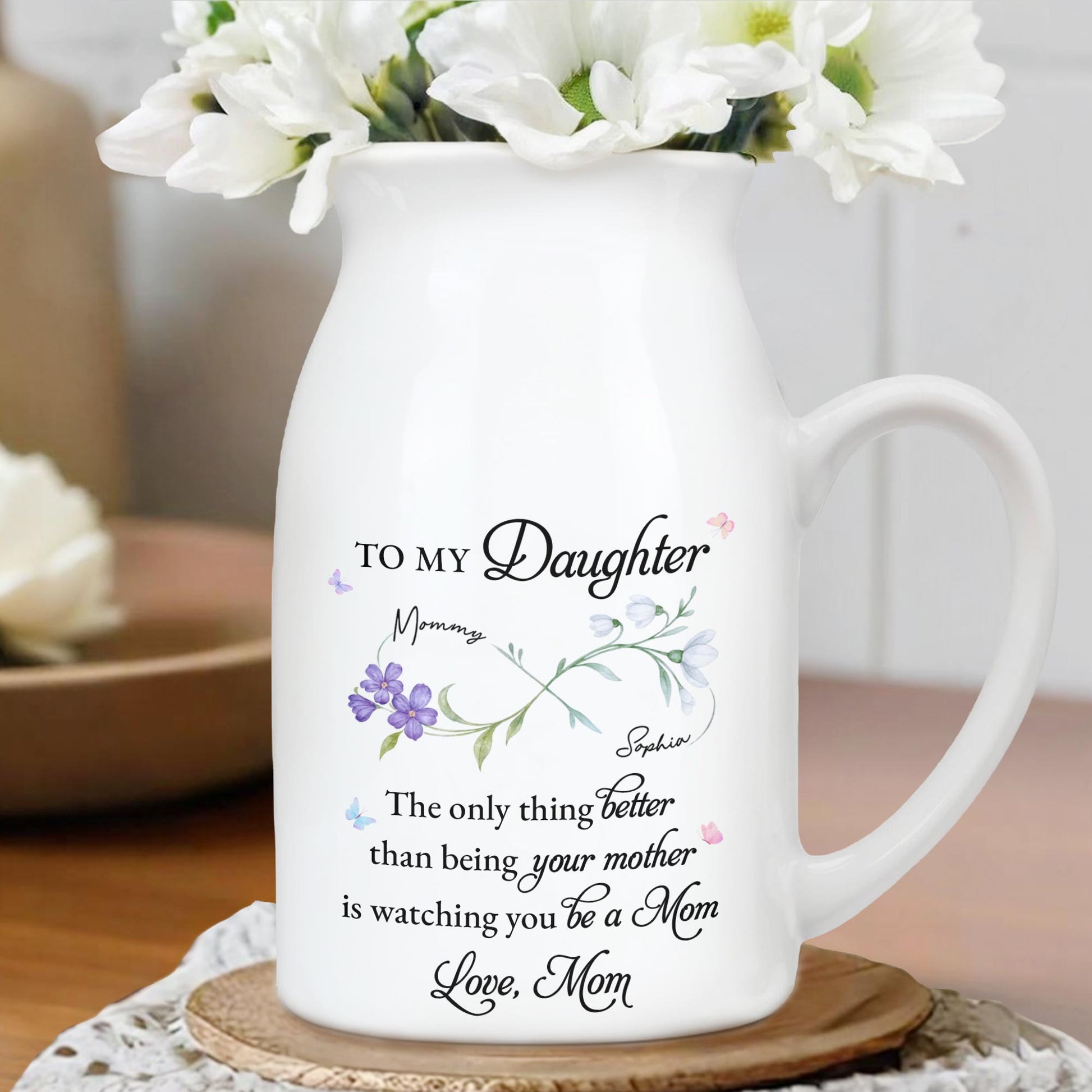 To My Daughter, The Only Thing Better, Flowers