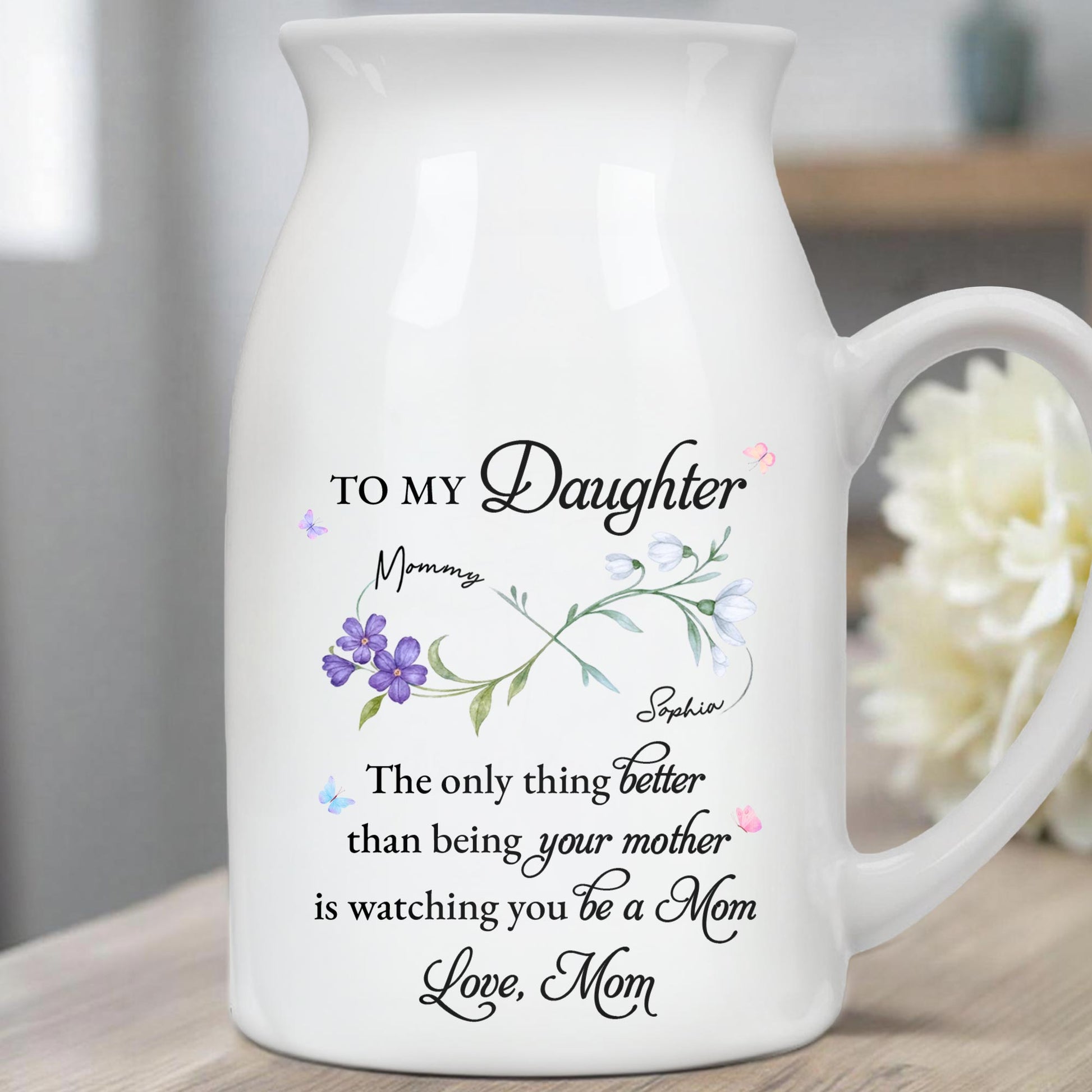 To My Daughter, The Only Thing Better, Flowers
