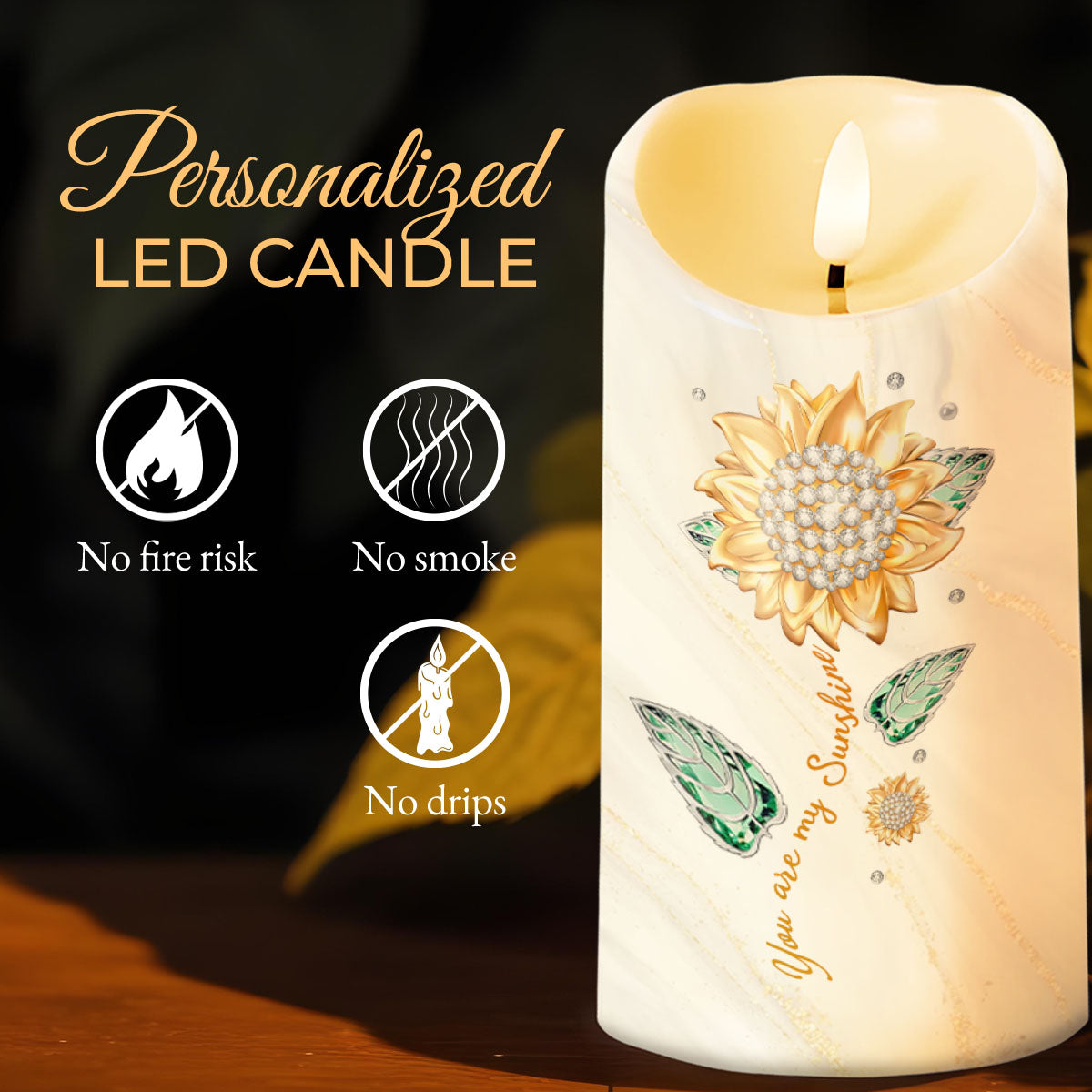 To My Daughter, Believe In Yourself, Sunflower Design