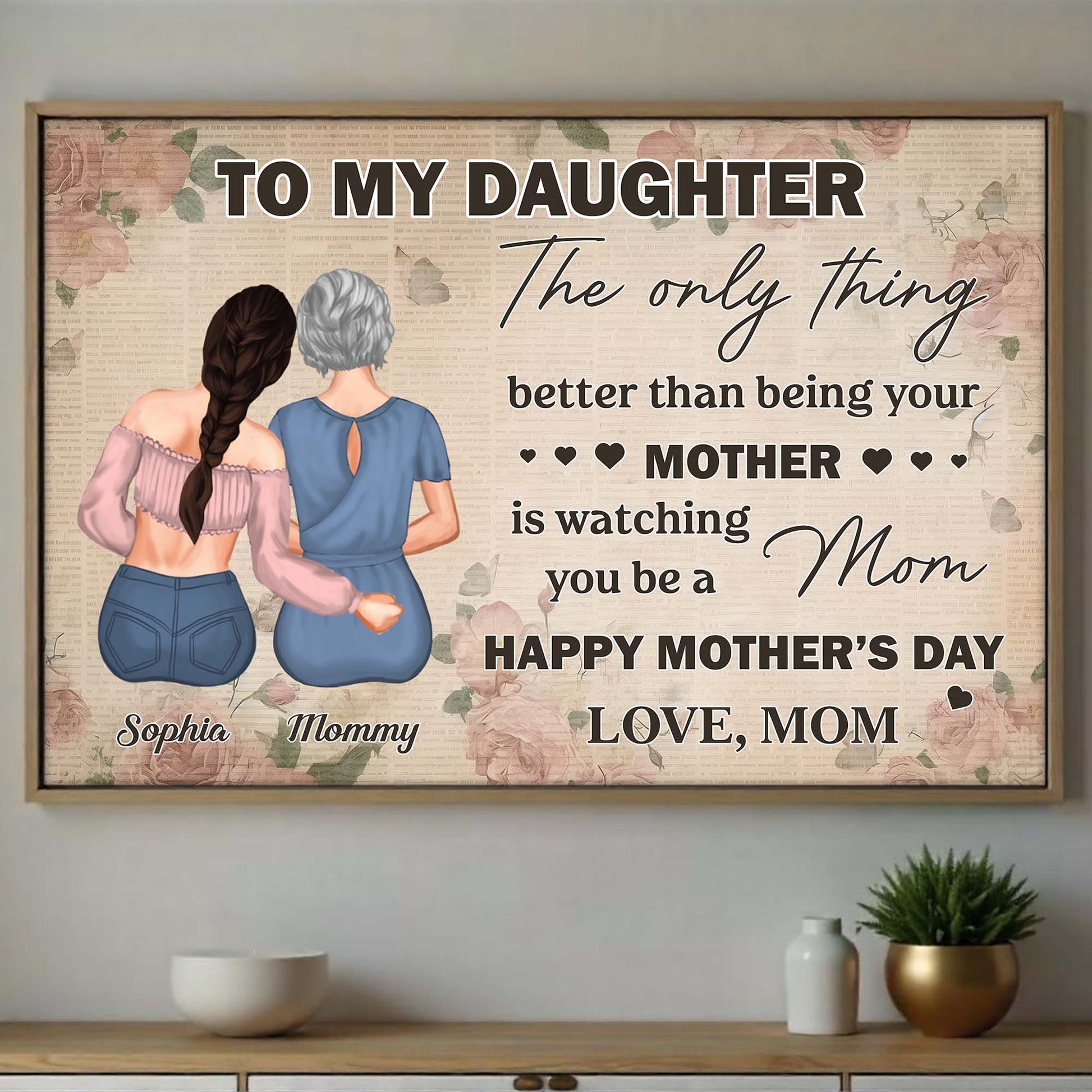 To My Daughter, Love From Mom, Watching You Be A Mom