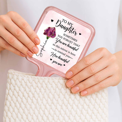 To My Daughter, You Are Beautiful, Flower Design