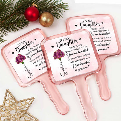 To My Daughter, You Are Beautiful, Flower Design