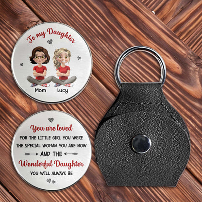 To My Daughter, You Are Loved, Hearts Design