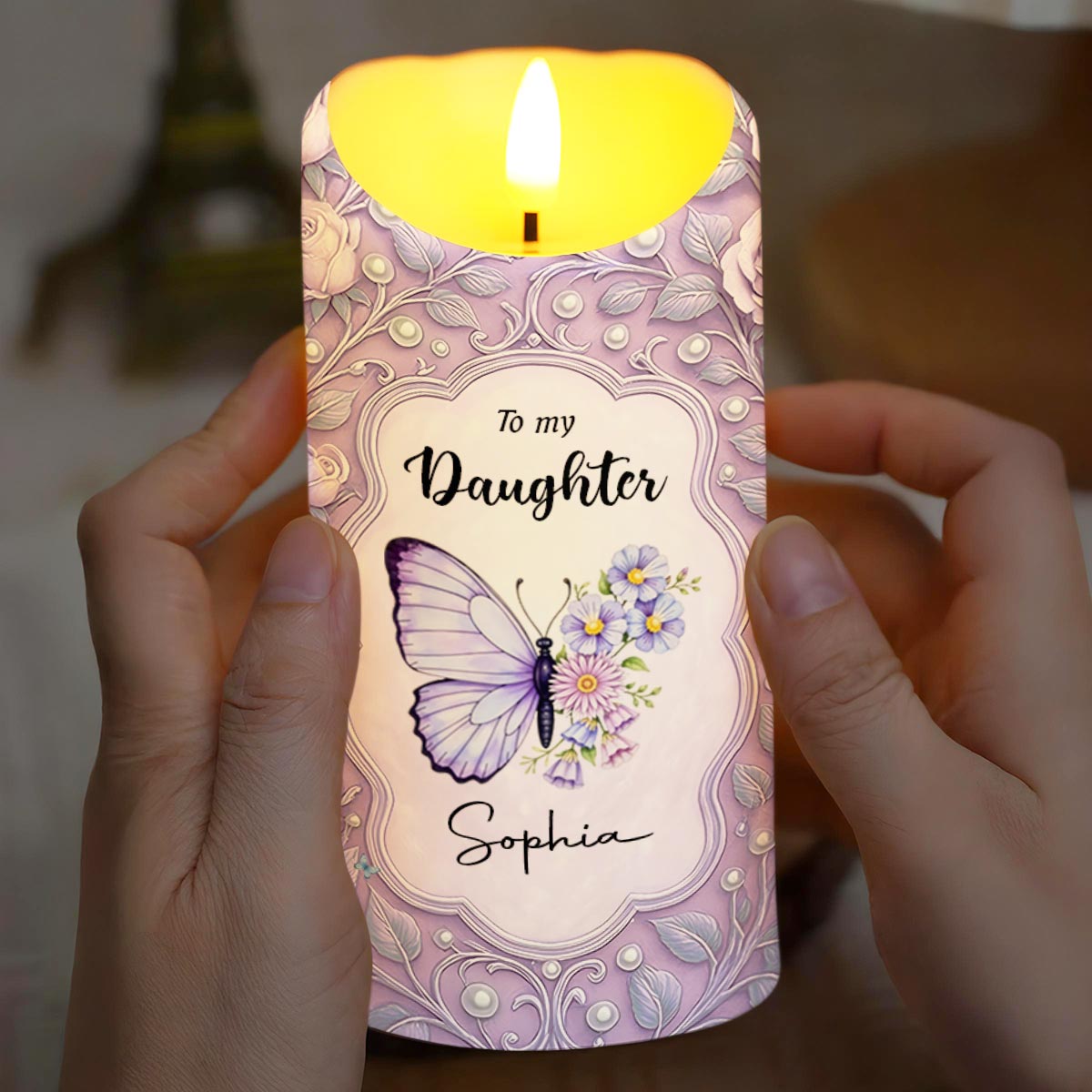 To my Daughter, Love, Support and Butterflies Design
