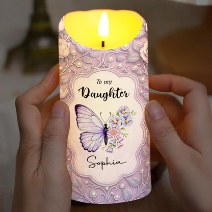 To my Daughter, Love, Support and Butterflies Design