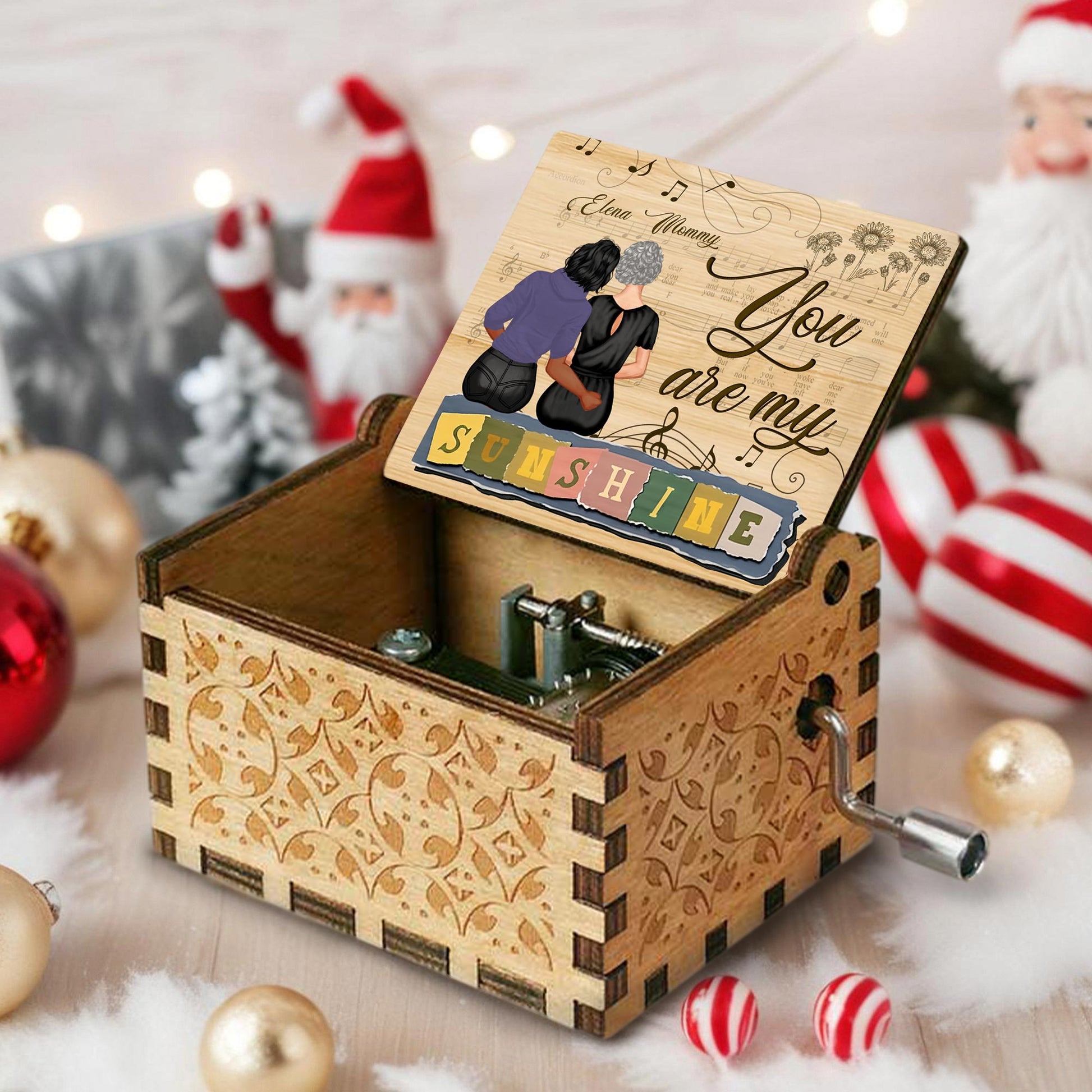 You Are My Sunshine With Women And Flowers