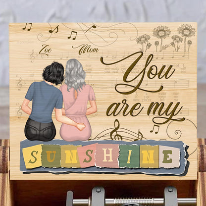 You Are My Sunshine With Women And Flowers