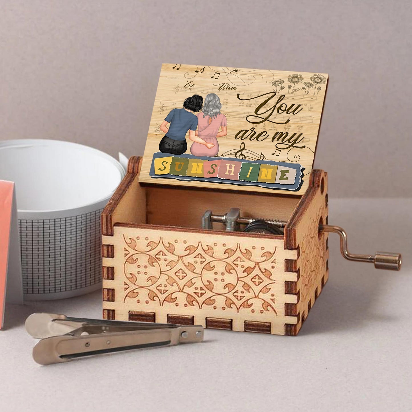 You Are My Sunshine With Women And Flowers