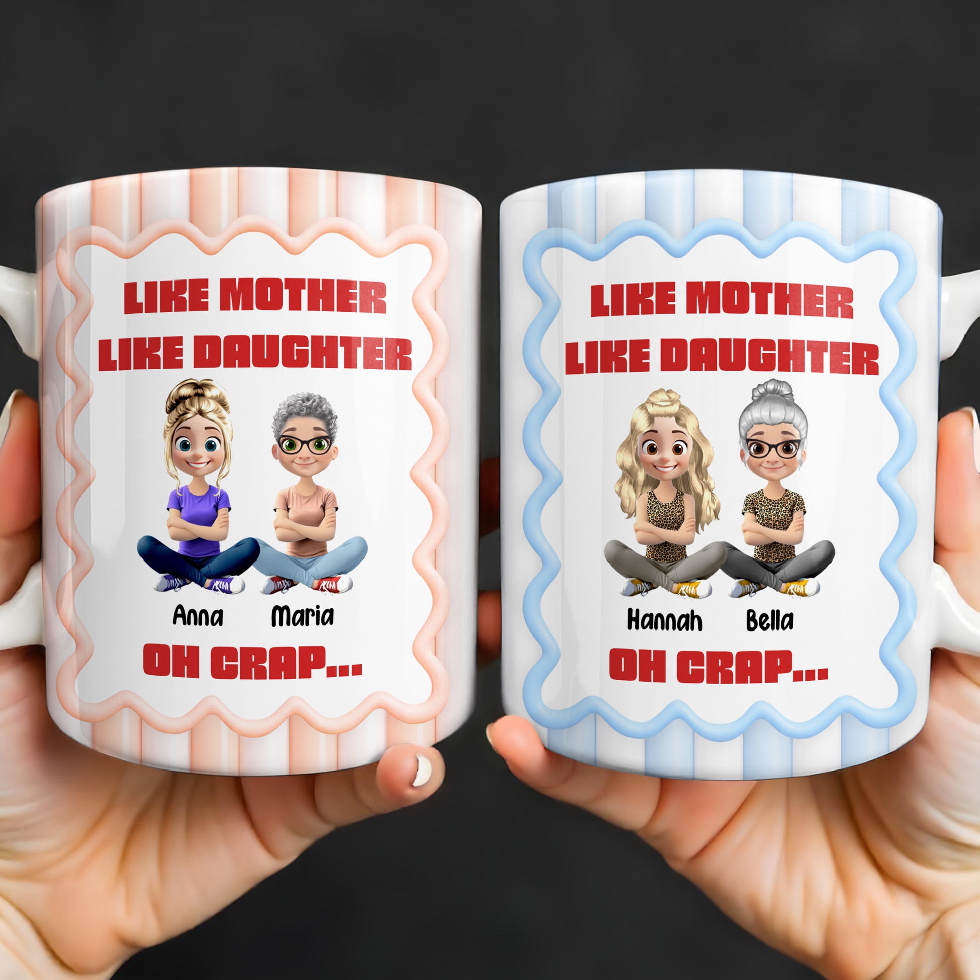 Like Mother Like Daughter, Animated Characters