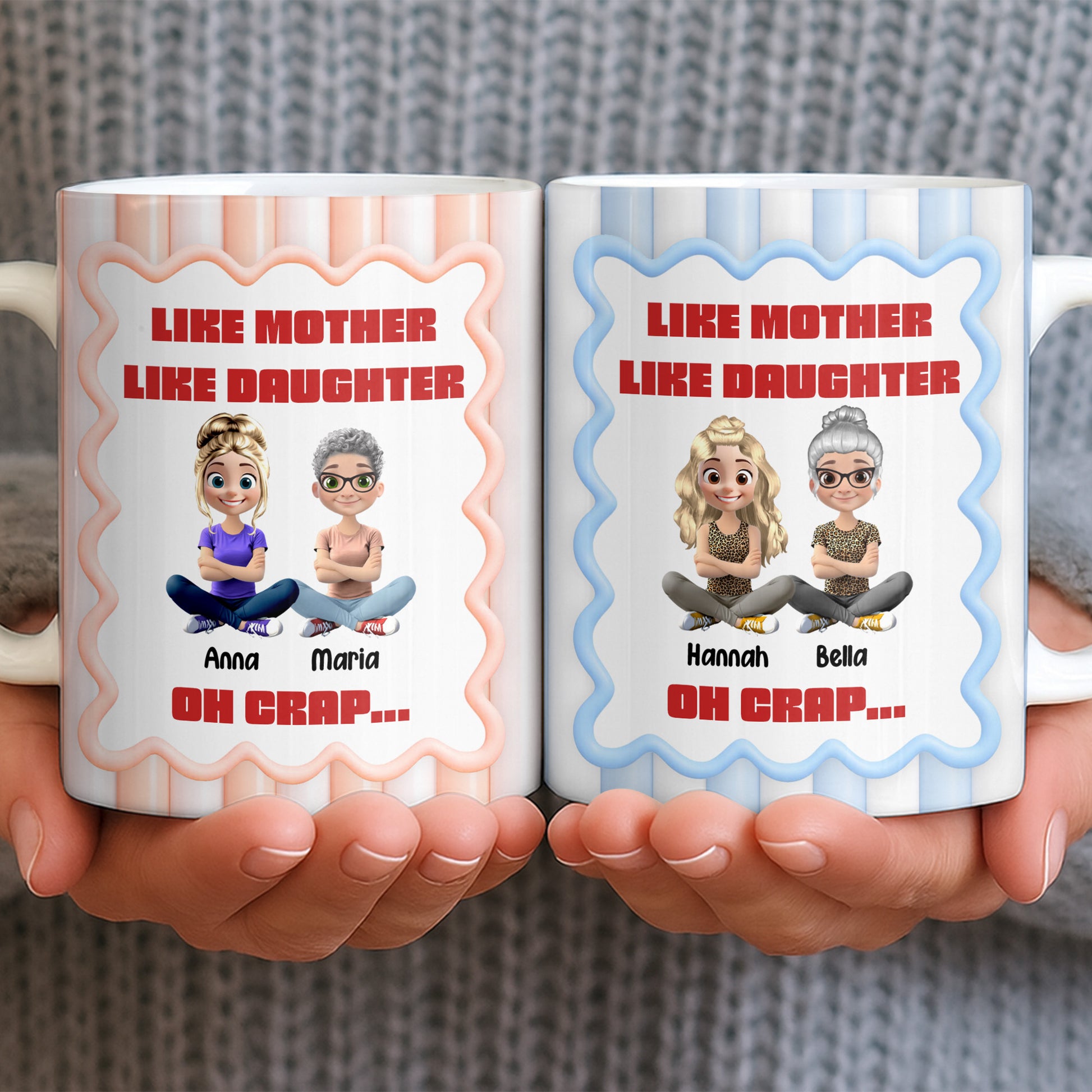 Like Mother Like Daughter, Animated Characters