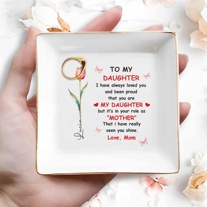 To My Daughter, Love And Pride In A Tulip Design