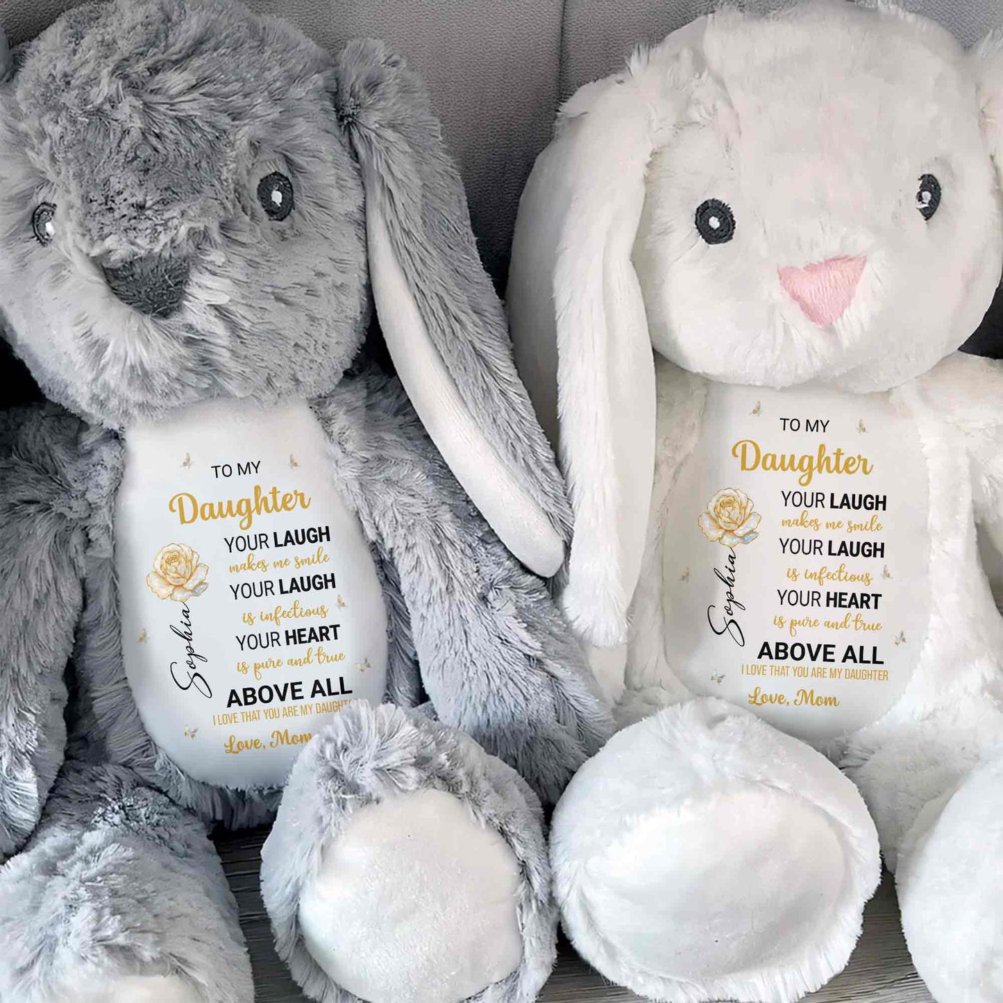 To My Daughter Bunny, Your Laugh Makes Me Smile