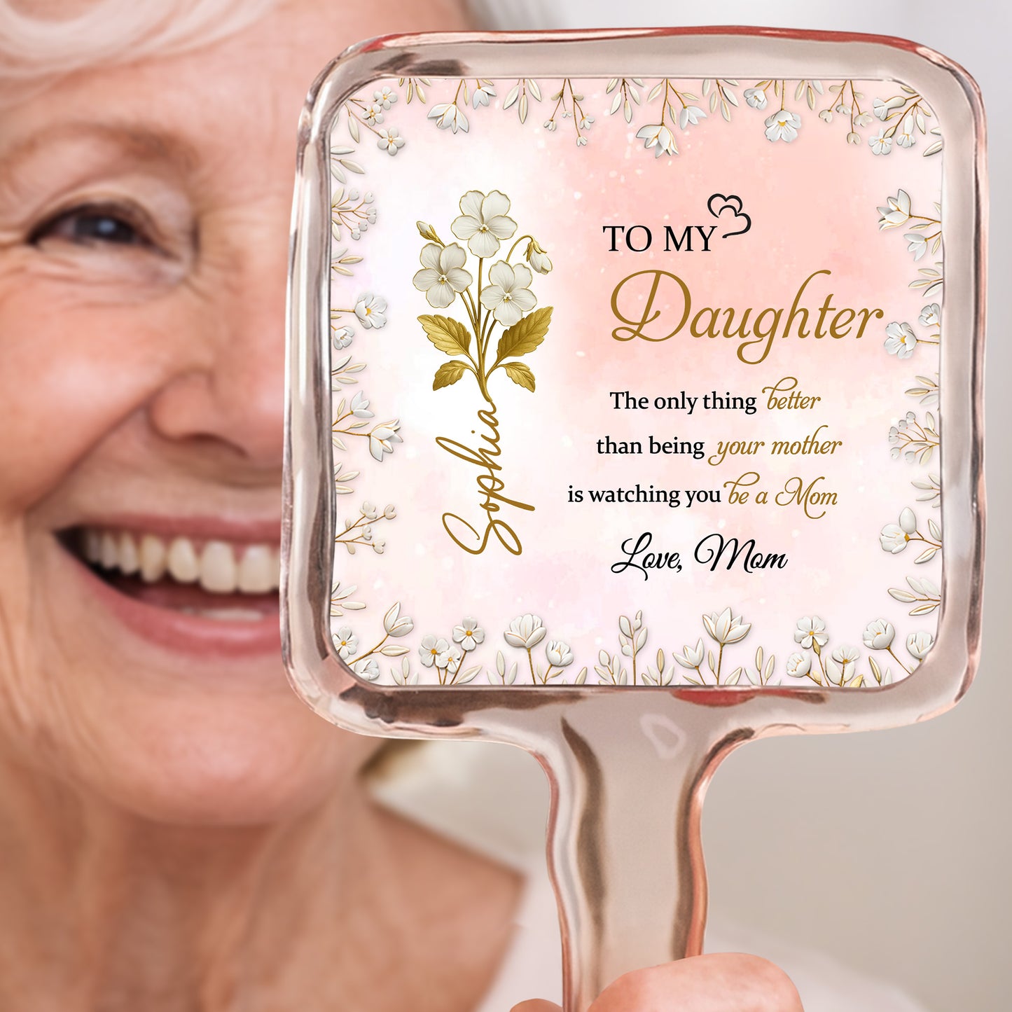 To My Daughter, Love From Mama, Floral Design