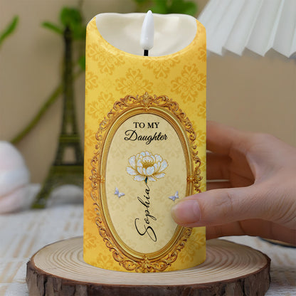 To My Daughter, Flowers And Butterflies