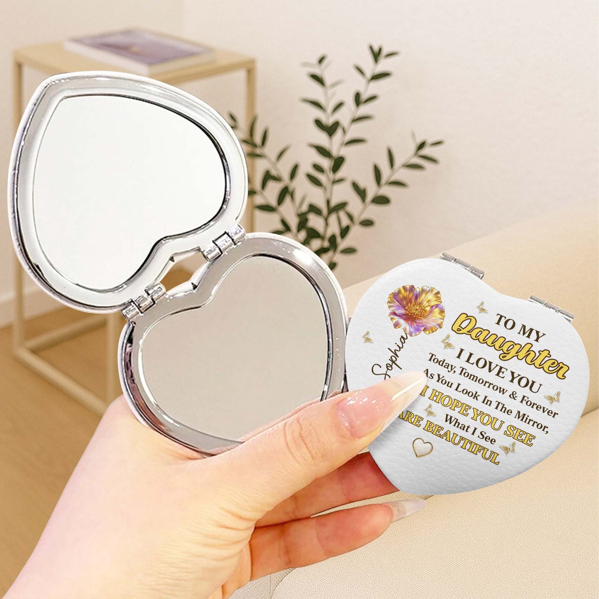 To My Daughter, You Are Beautiful Flower, Butterflies