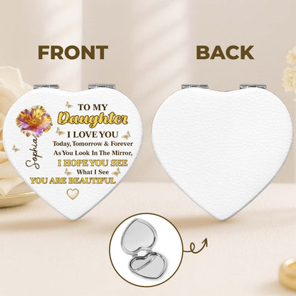 To My Daughter, You Are Beautiful Flower, Butterflies