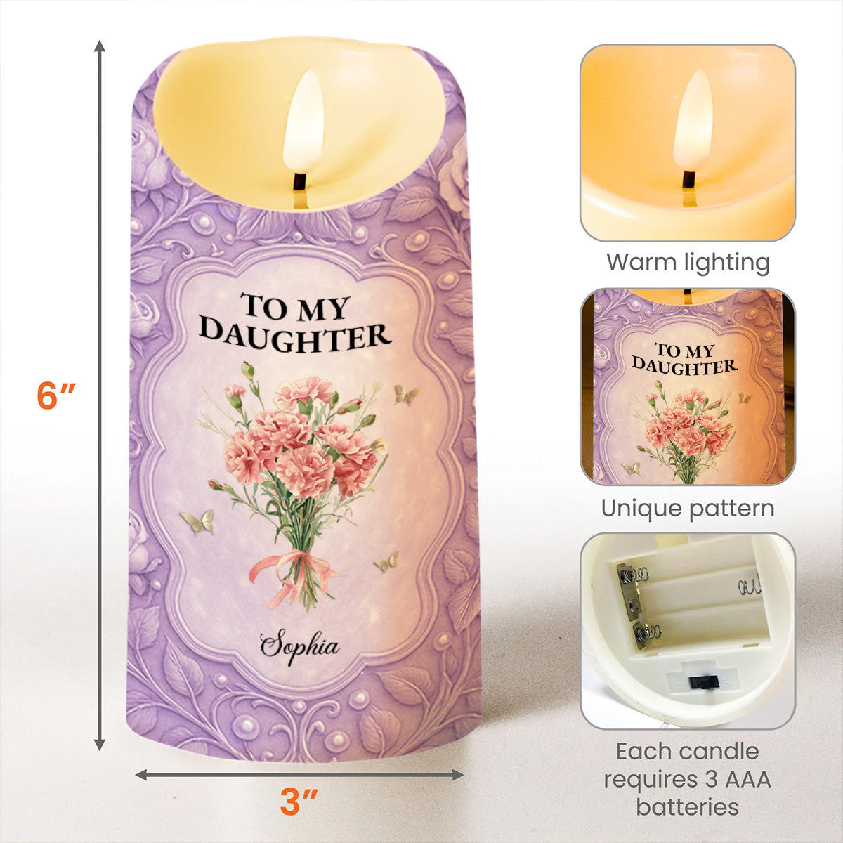 To My Daughter If I Could Give You Flowers And Butterflies