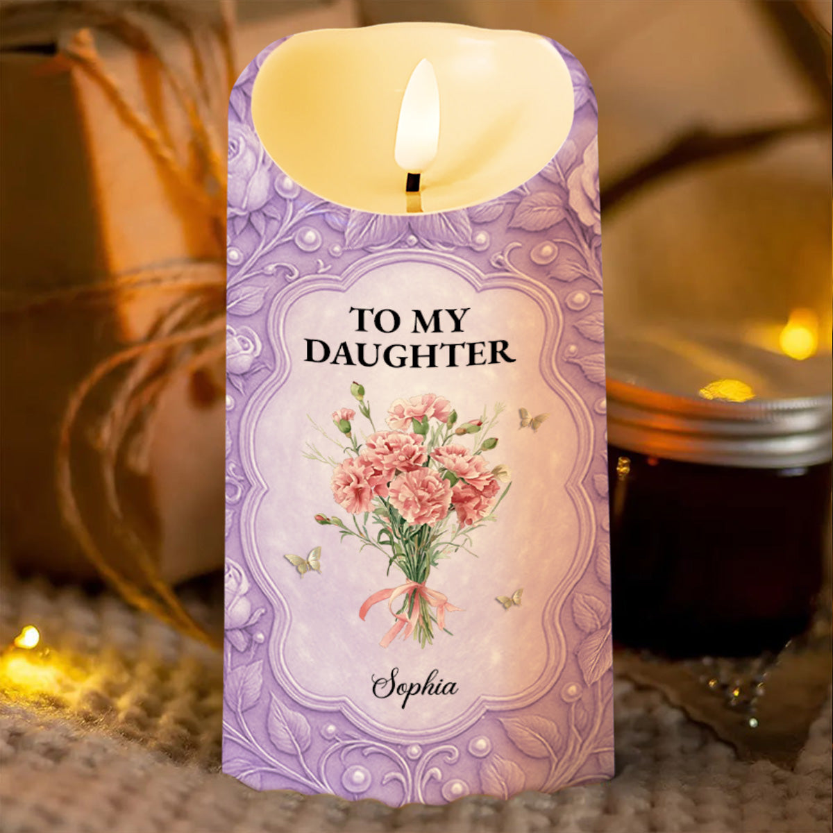 To My Daughter If I Could Give You Flowers And Butterflies