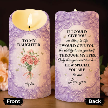 To My Daughter If I Could Give You Flowers And Butterflies