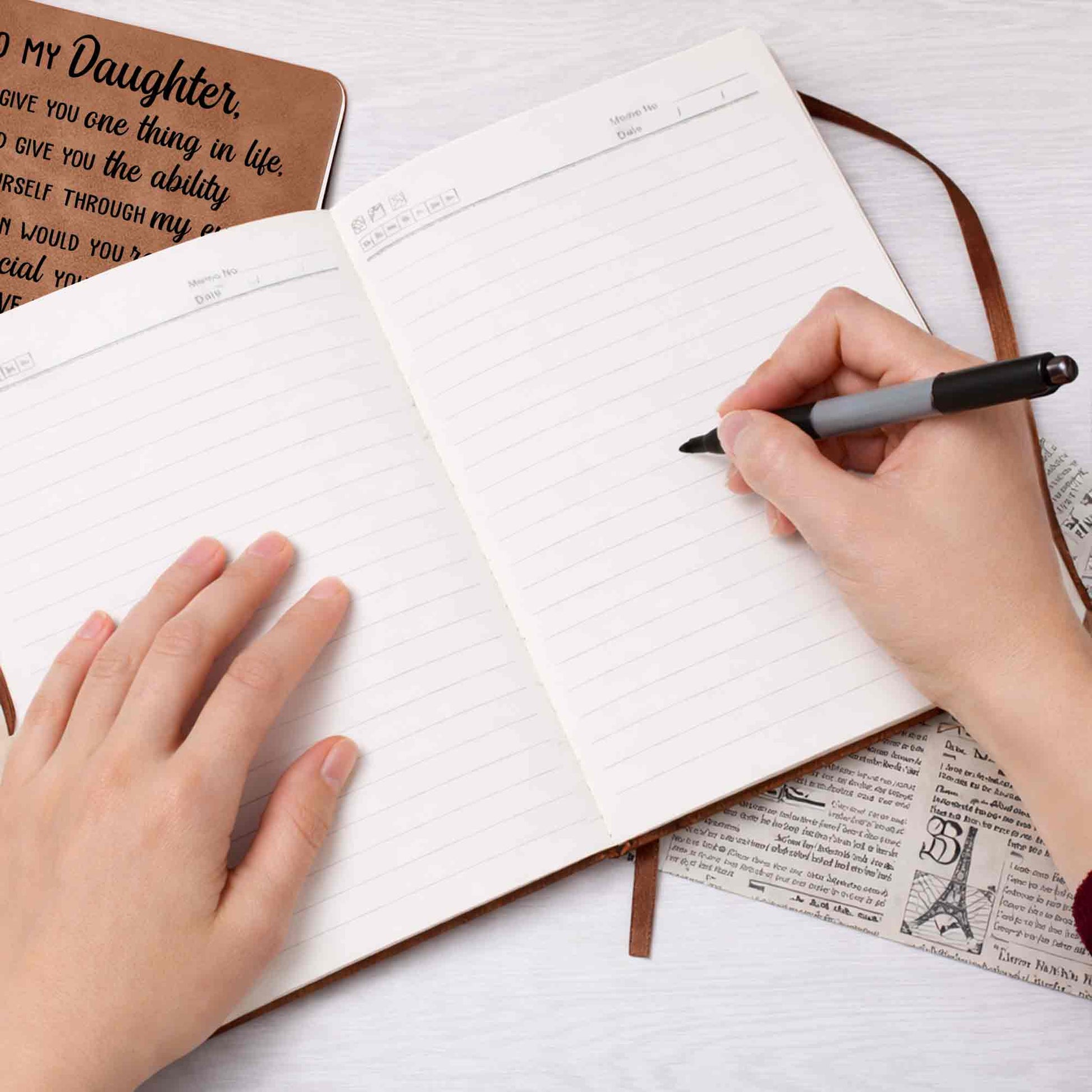 To My Daughter If I Could Give You One Thing Flowers Butterfly