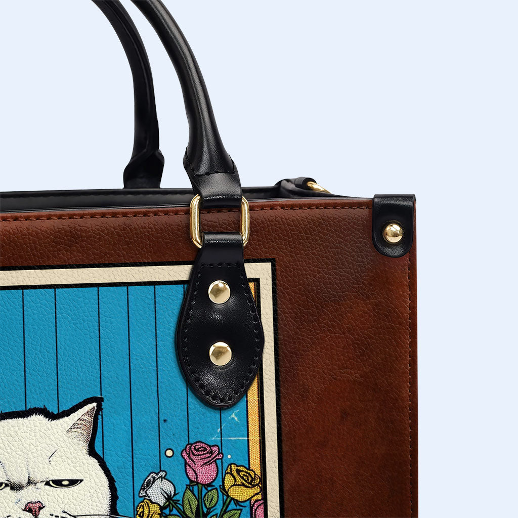 J'ai dit ce que j'ai dit - Sac à main en cuir personnalisé - DB09